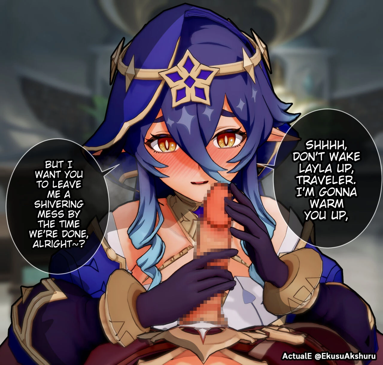 Teyvat Girls Tekoki~ porn comic picture 20