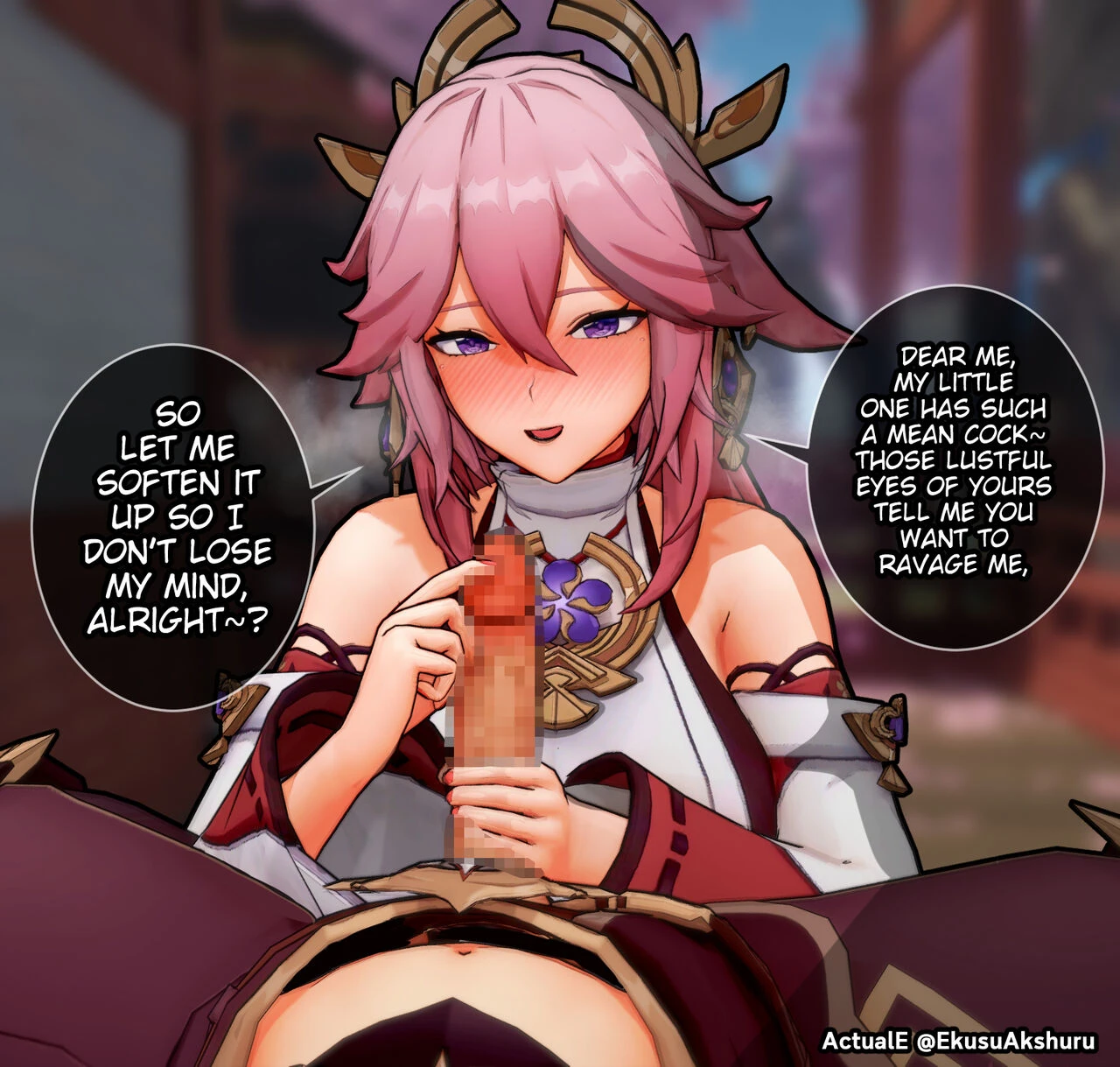 Teyvat Girls Tekoki~ porn comic picture 25