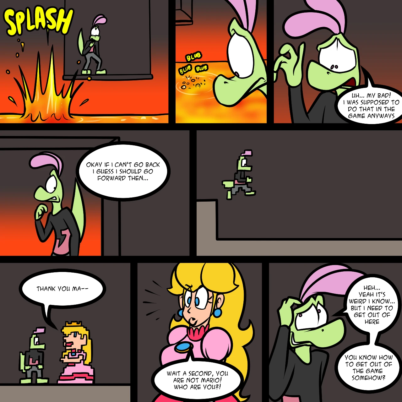 Thank You, Jimmy your Princess is in this Castle! porn comic picture 7