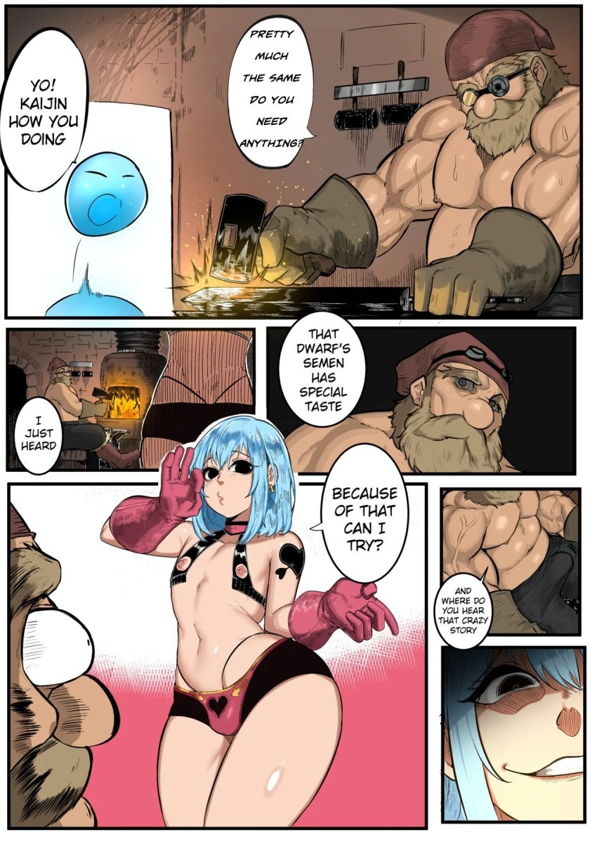 That time I got reincarnated as a sex addicted slime! porn comic picture 18