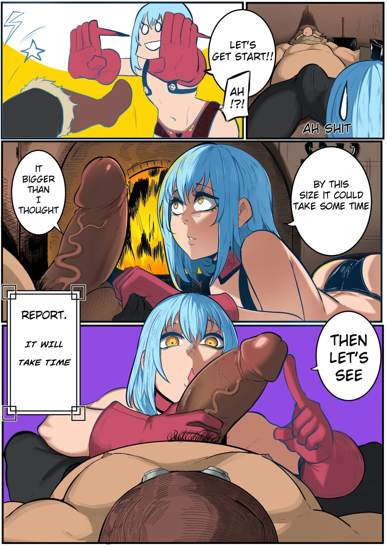 That time I got reincarnated as a sex addicted slime! porn comic picture 19