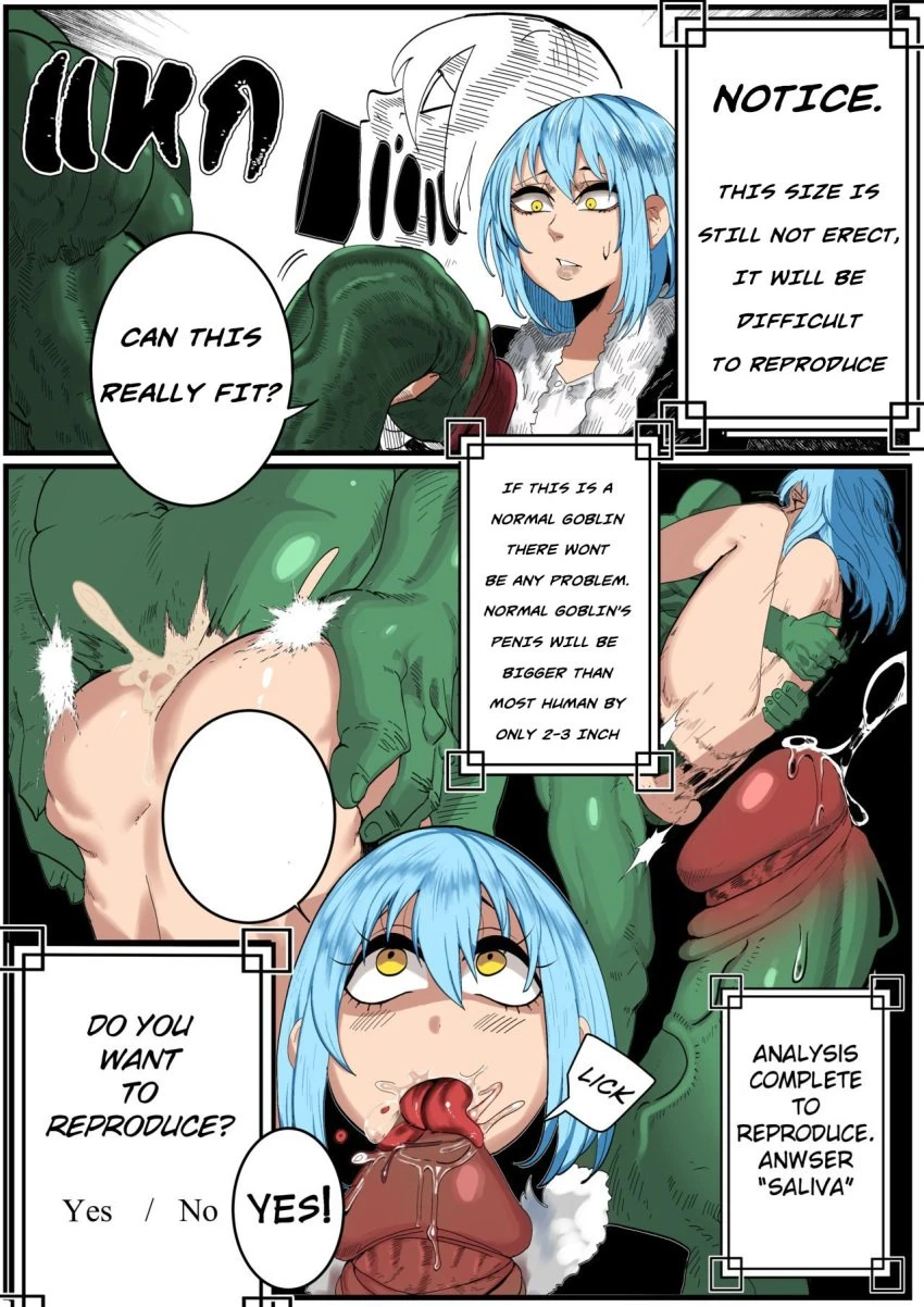 That time I got reincarnated as a sex addicted slime! porn comic picture 8