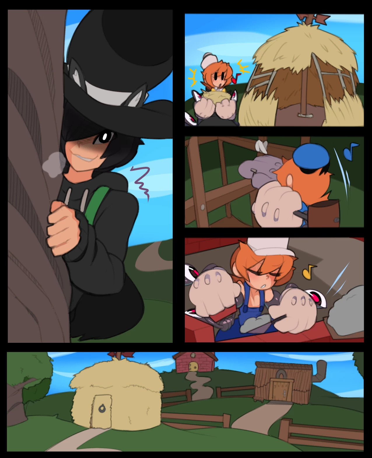 The 3 Lil' Peas porn comic picture 2