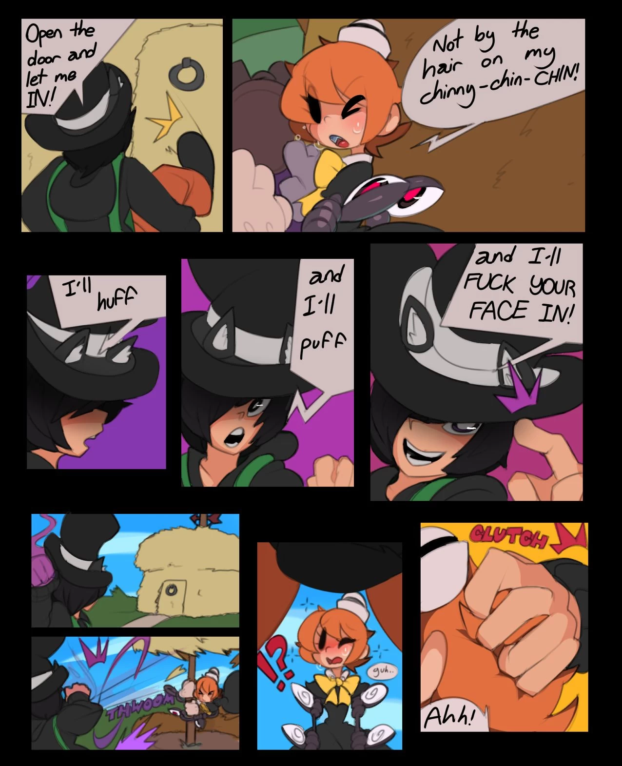 The 3 Lil' Peas porn comic picture 4