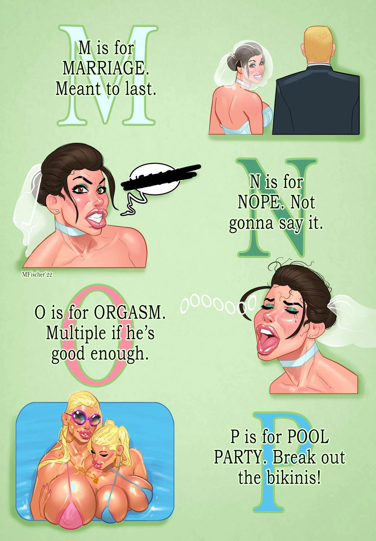 The A, BB, C's of Coxville porn comic picture 4