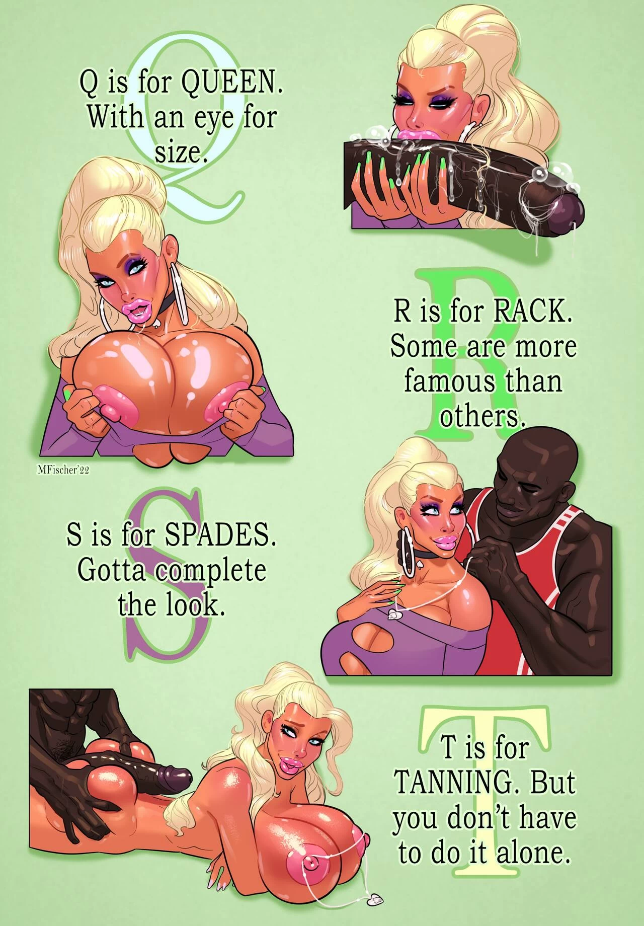 The A, BB, C's of Coxville porn comic picture 5