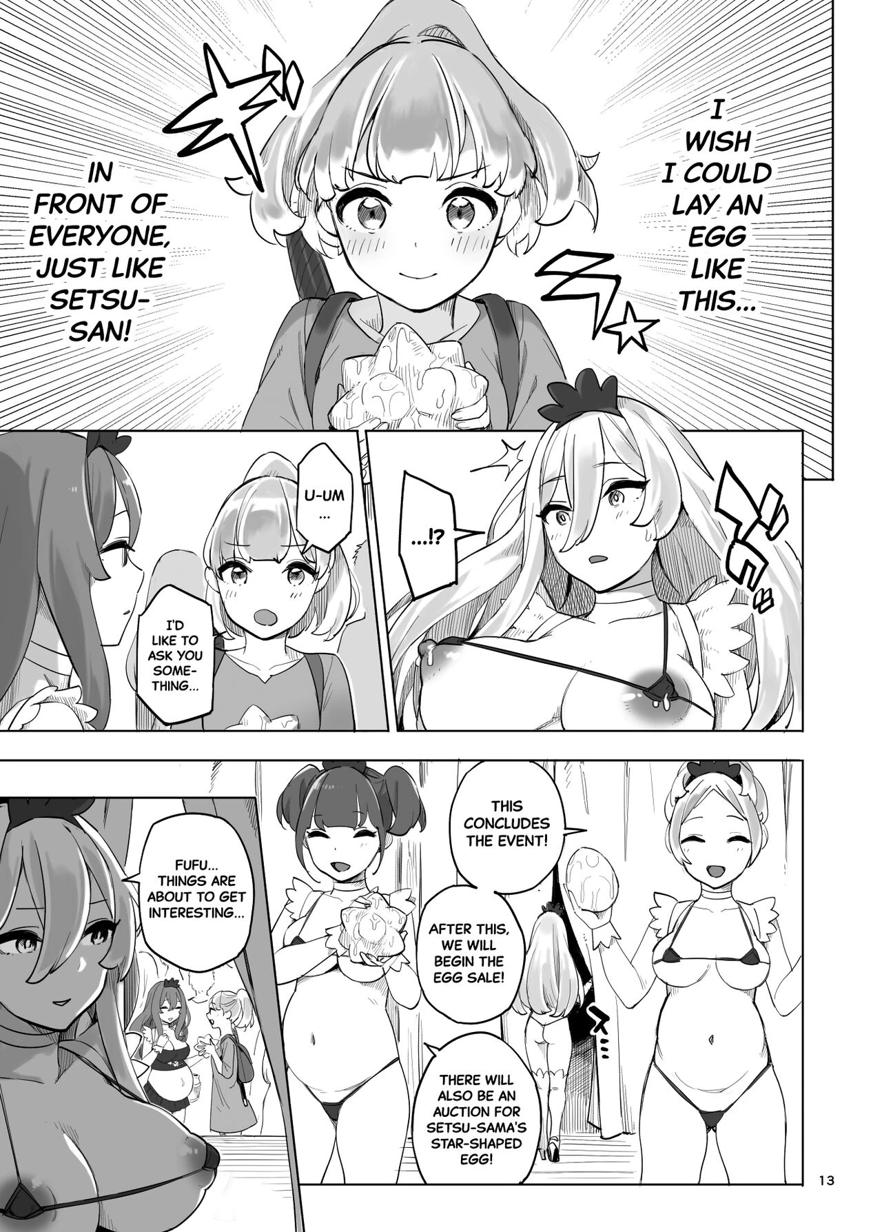 The Adventurer's Eggs | Boukensha no Tamago porn comic picture 13