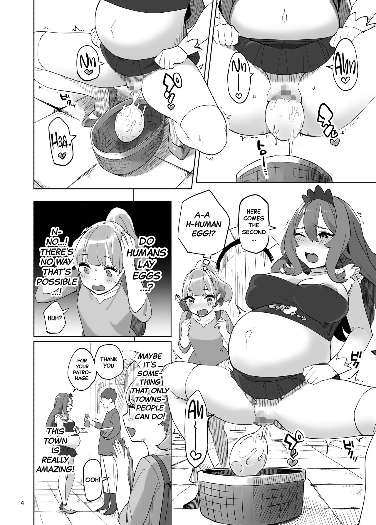 The Adventurer's Eggs | Boukensha no Tamago porn comic picture 4