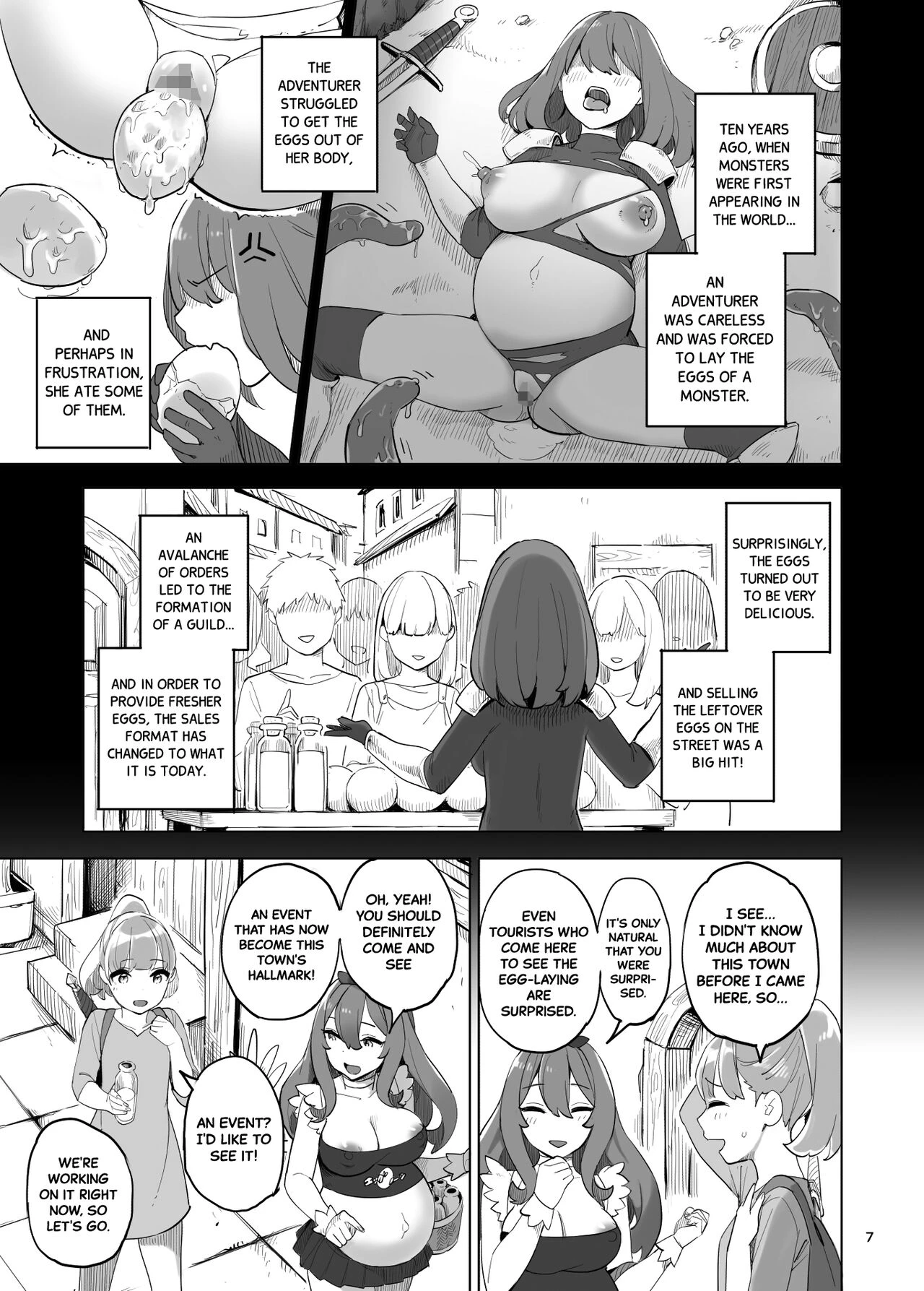 The Adventurer's Eggs | Boukensha no Tamago porn comic picture 7
