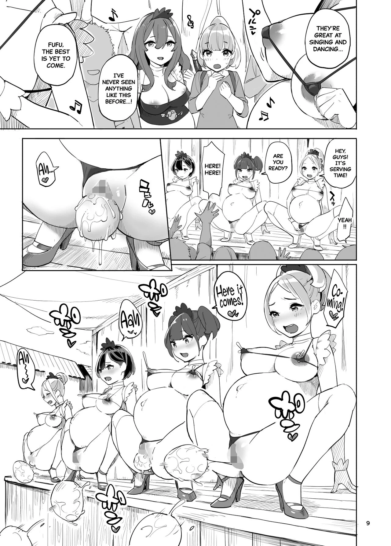The Adventurer's Eggs | Boukensha no Tamago porn comic picture 9