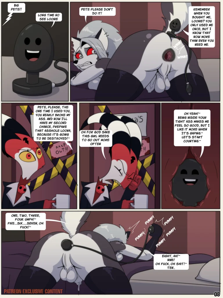 The adventures of Loona and The D's porn comic picture 8