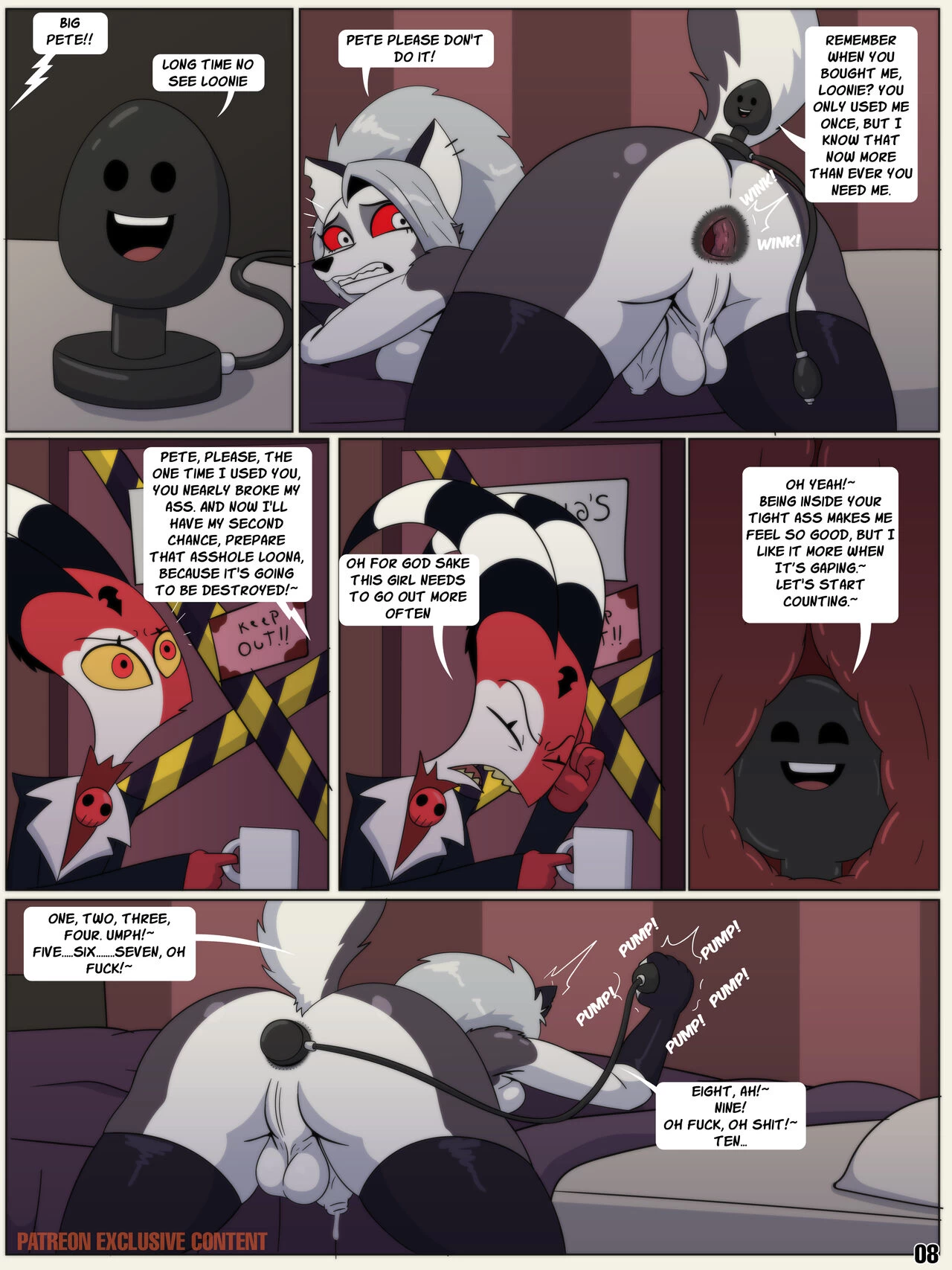 The adventures of Loona and The D's porn comic picture 8