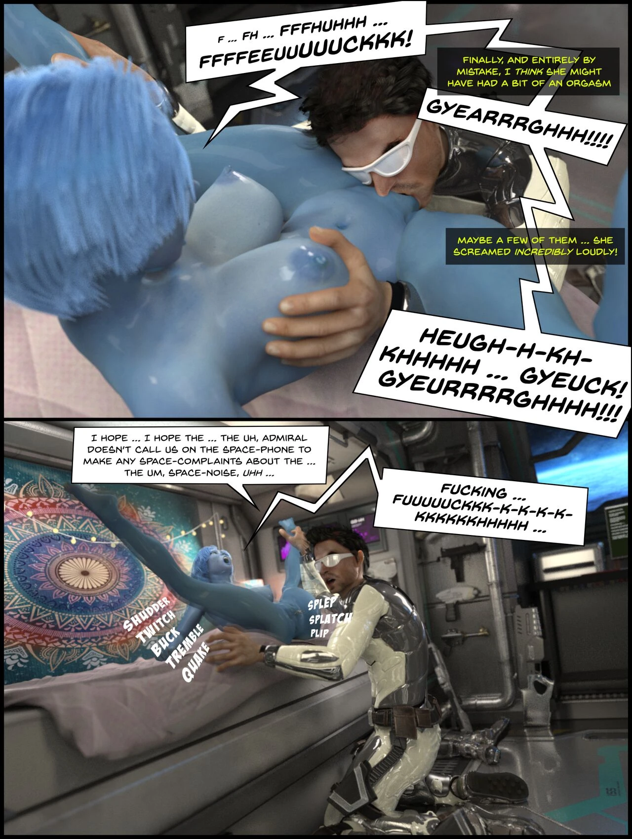 The Adventures of Madiy and Crash 2 - The Toxic Stone Darts of the Hoodlum Minikins porn comic picture 19