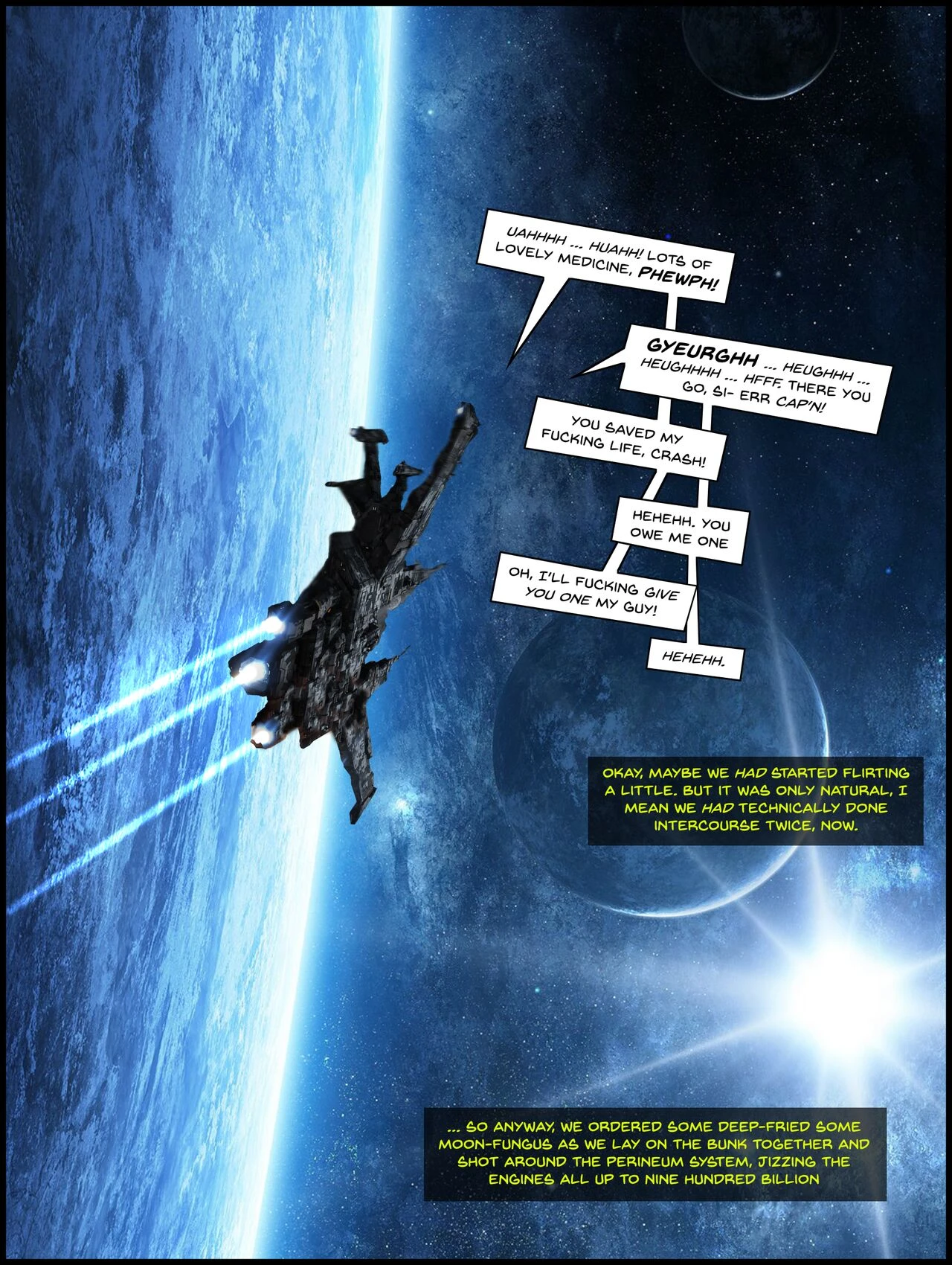 The Adventures of Madiy and Crash 2 - The Toxic Stone Darts of the Hoodlum Minikins porn comic picture 23