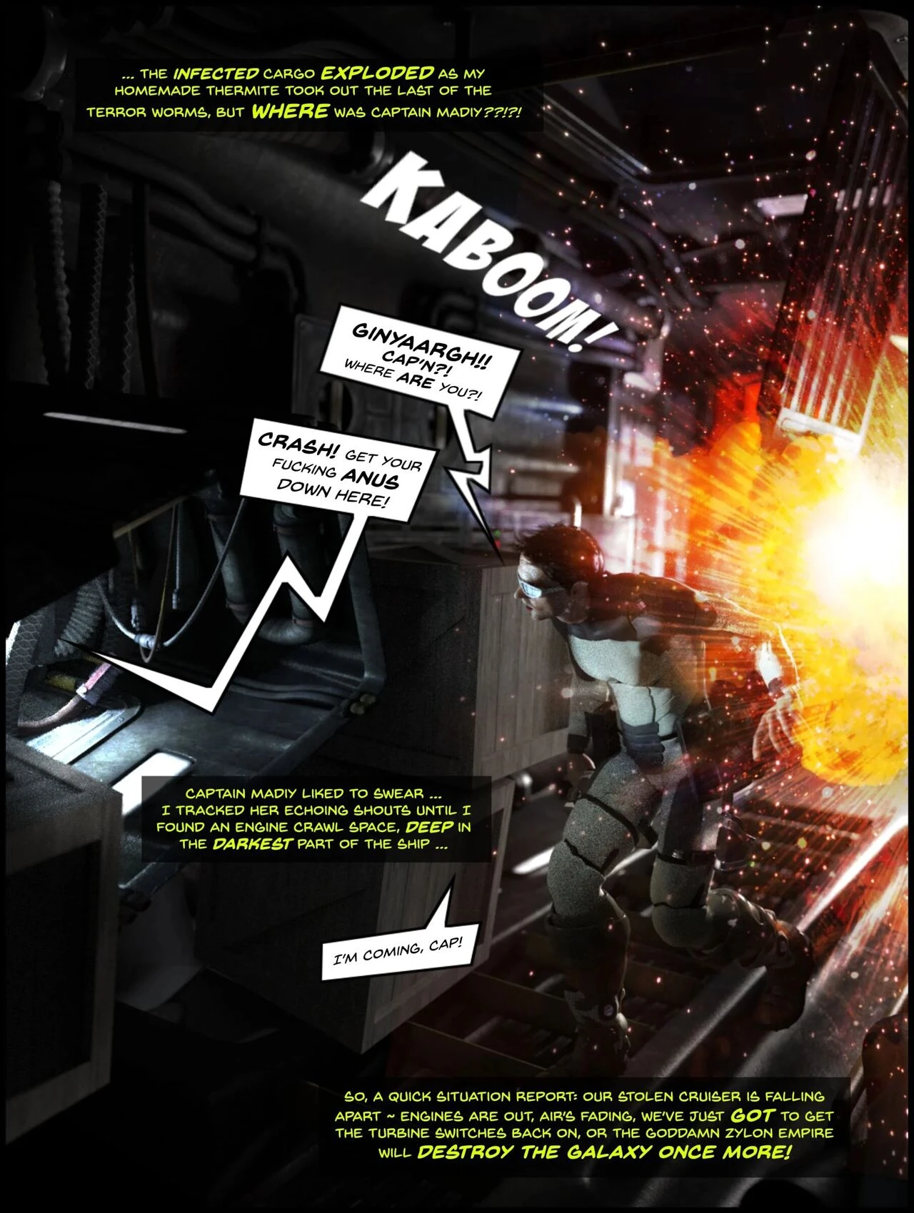 The Adventures of Madiy & Crash porn comic picture 2