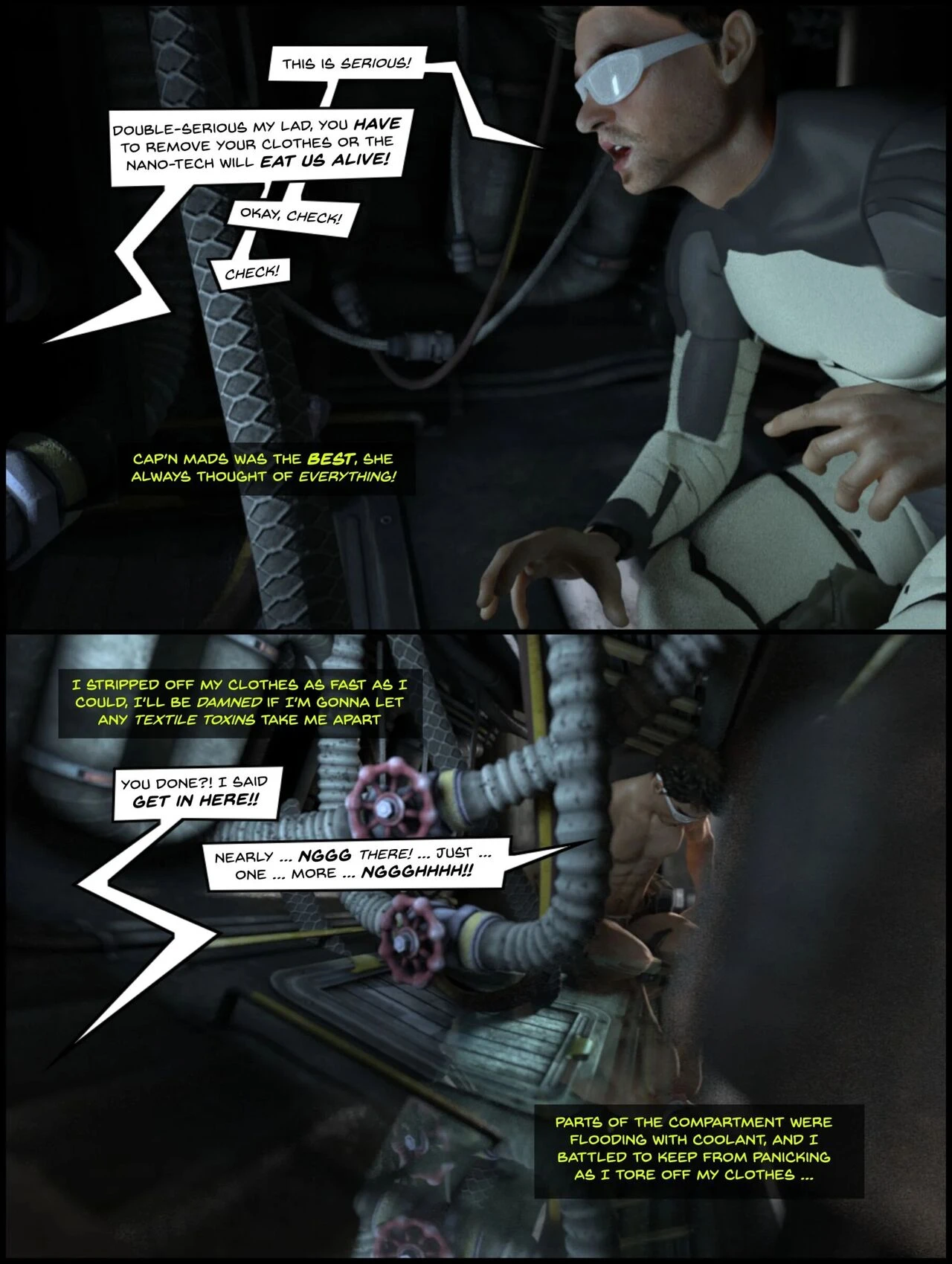 The Adventures of Madiy & Crash porn comic picture 4