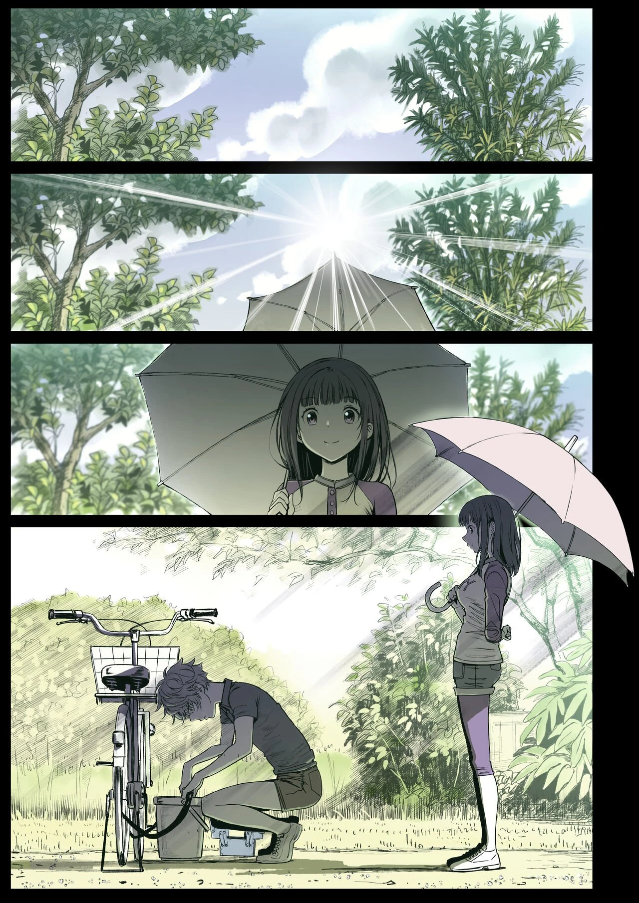 The Affinity Between Us ~Sweet and Sticky Sex With My Childhood Friend 2~ porn comic picture 4