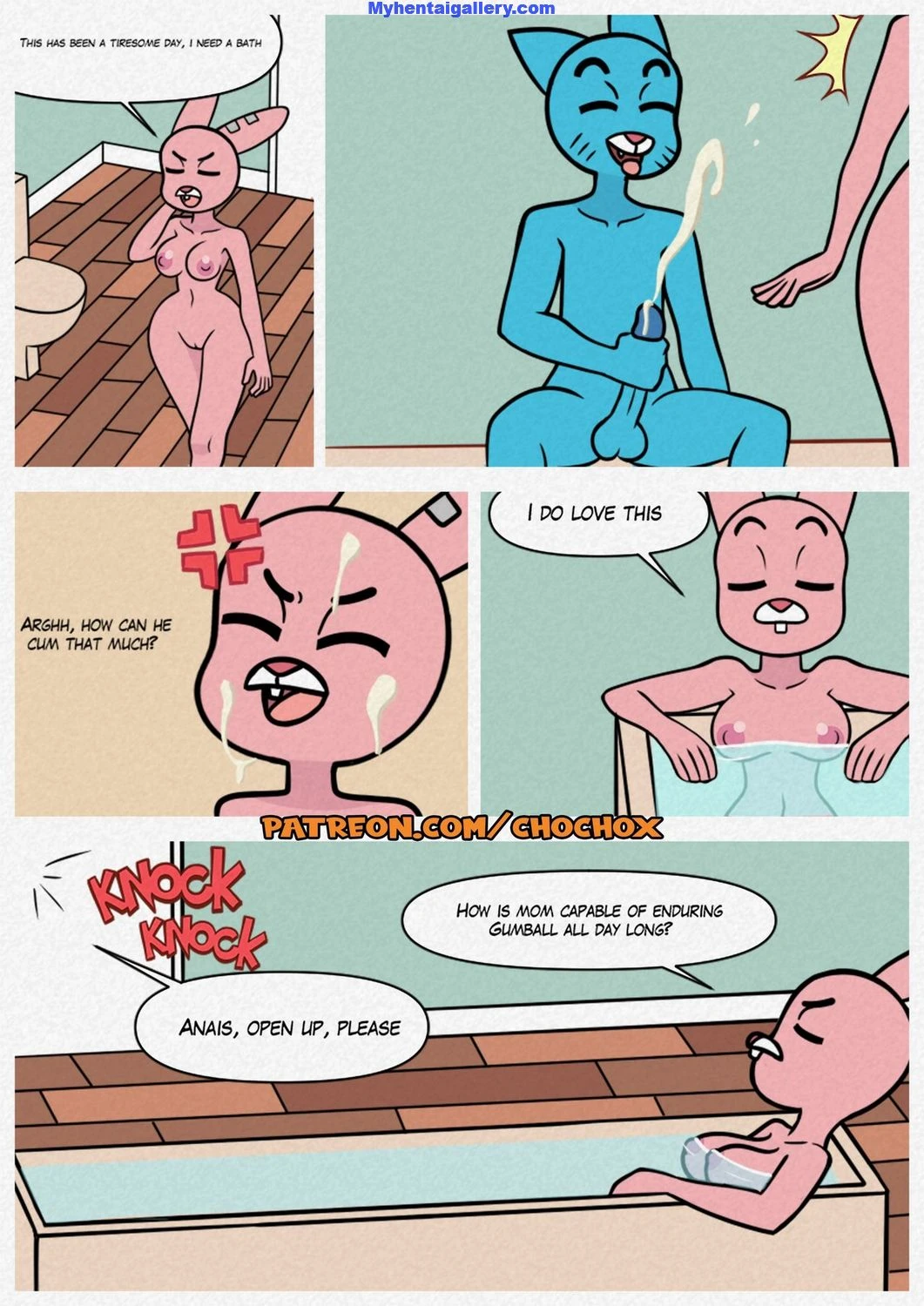 The Amazing Gumball Christmas porn comic picture 13