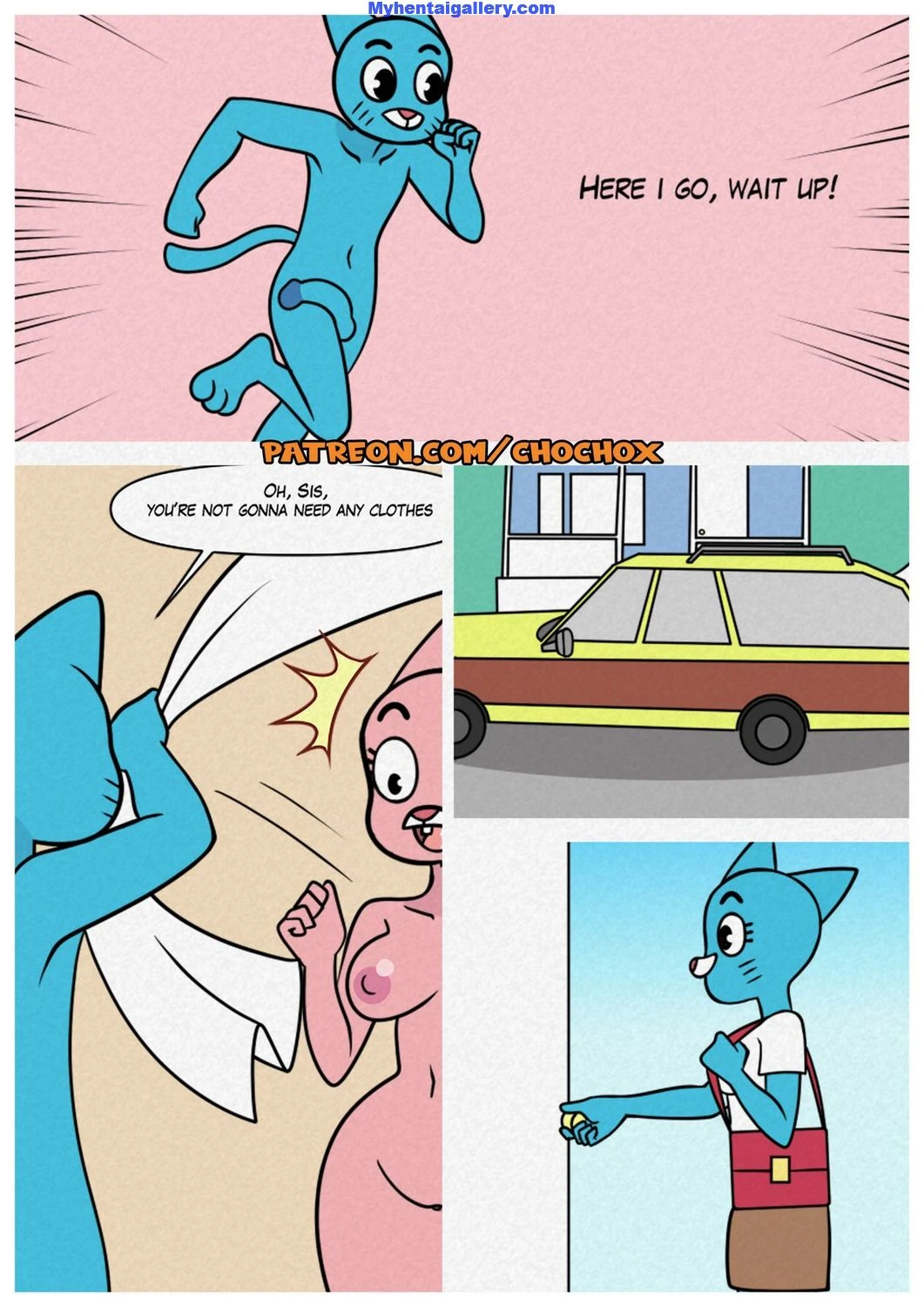 The Amazing Gumball Christmas porn comic picture 15