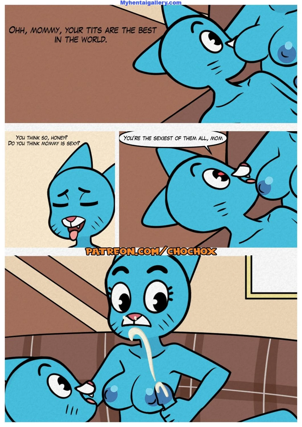 The Amazing Gumball Christmas porn comic picture 18