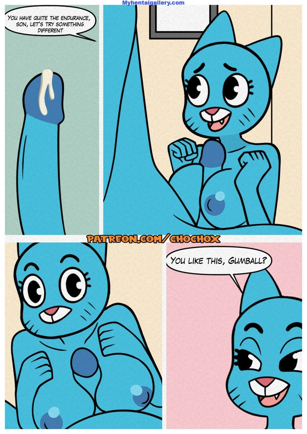 The Amazing Gumball Christmas porn comic picture 19