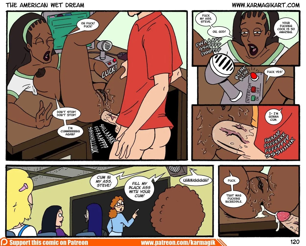 The American Wet Dream porn comic picture 120