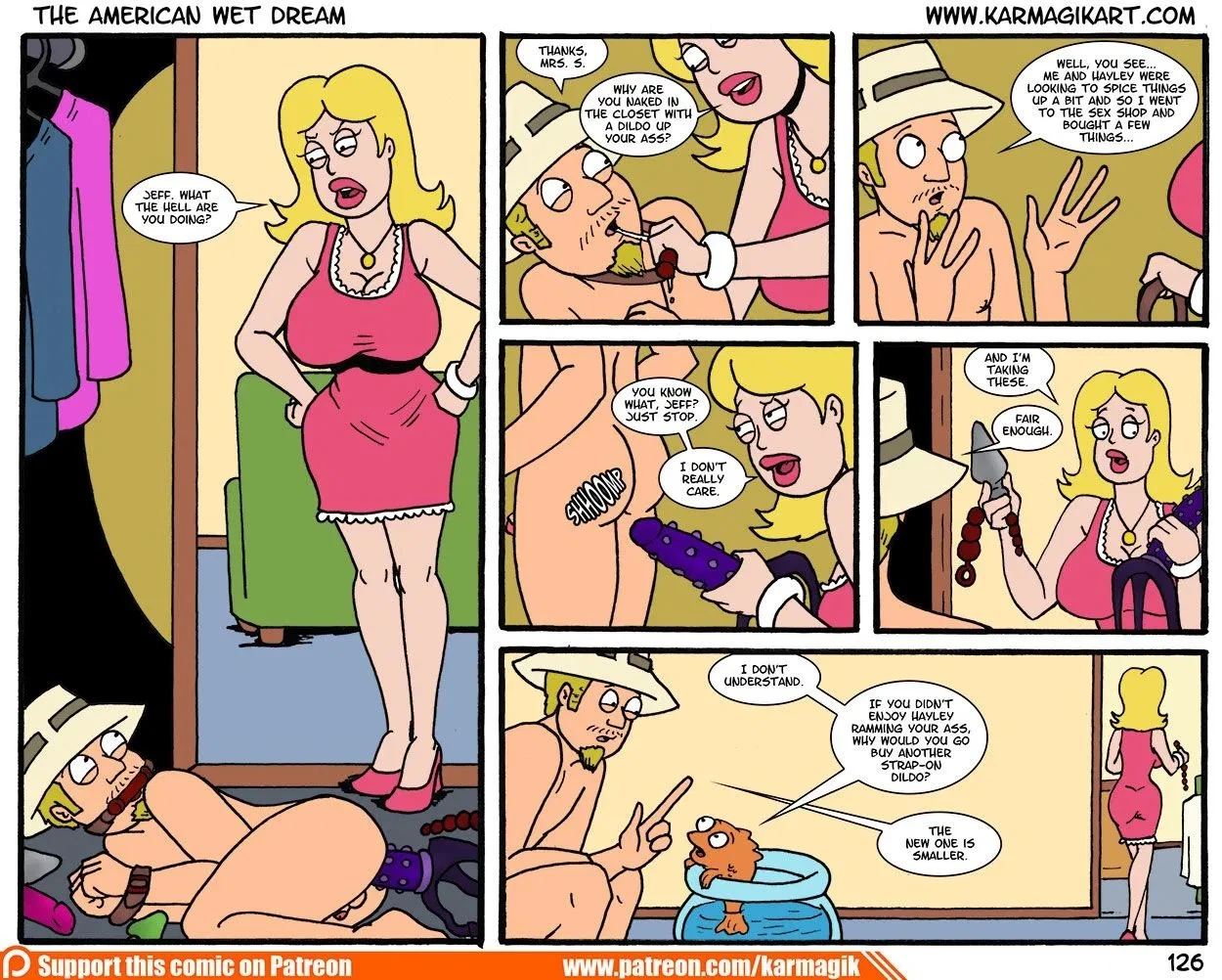 The American Wet Dream porn comic picture 126