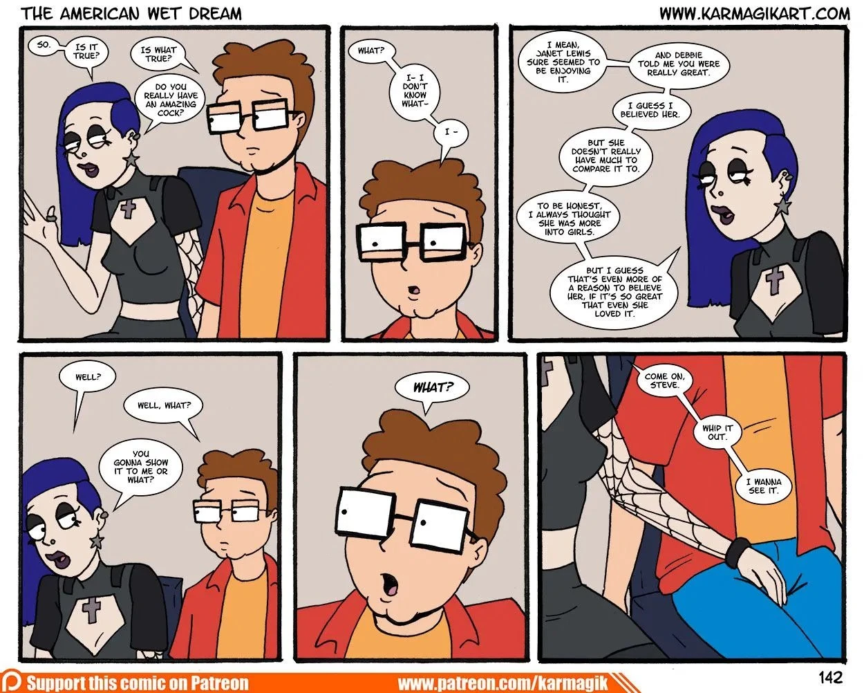 The American Wet Dream porn comic picture 142