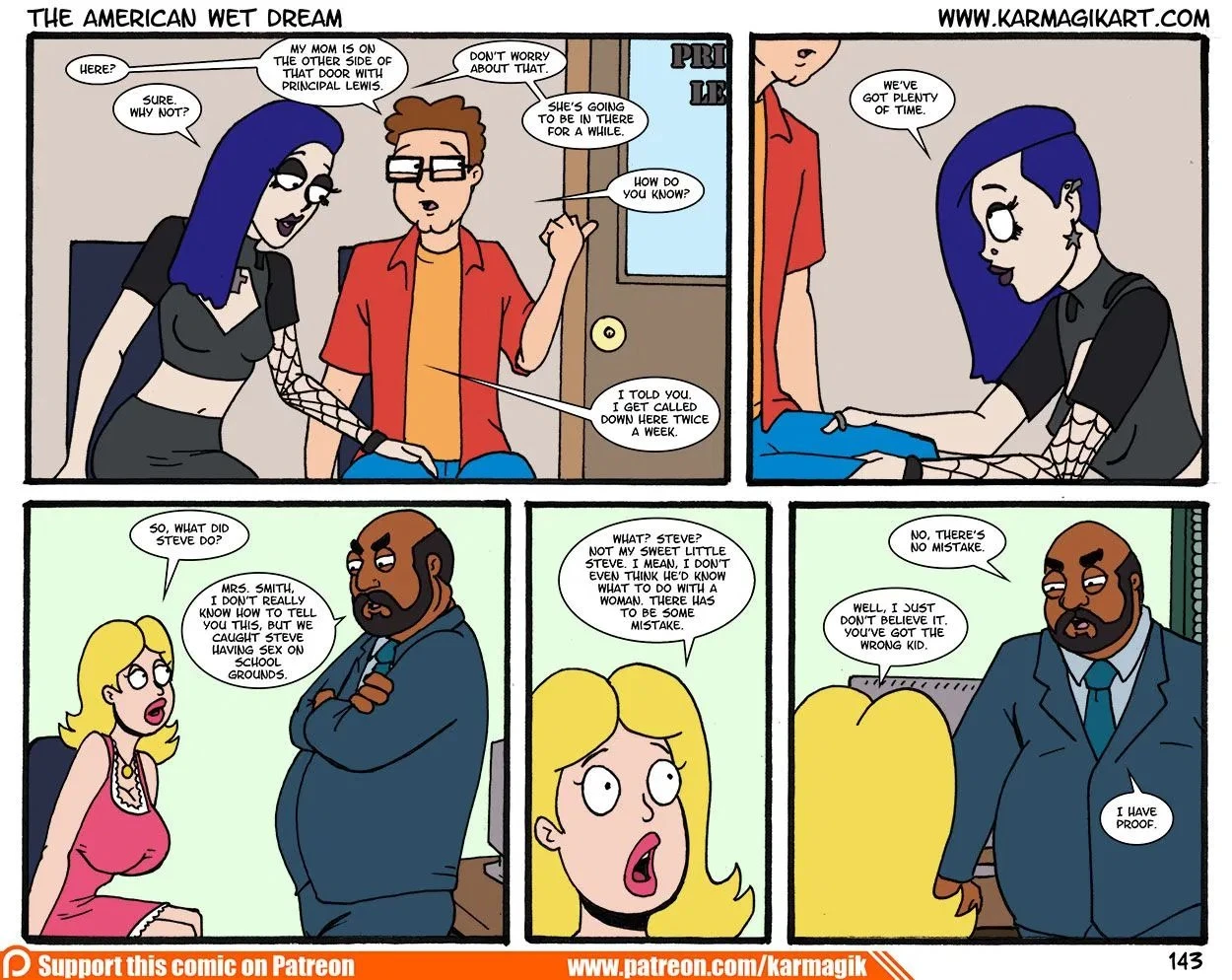 The American Wet Dream porn comic picture 143