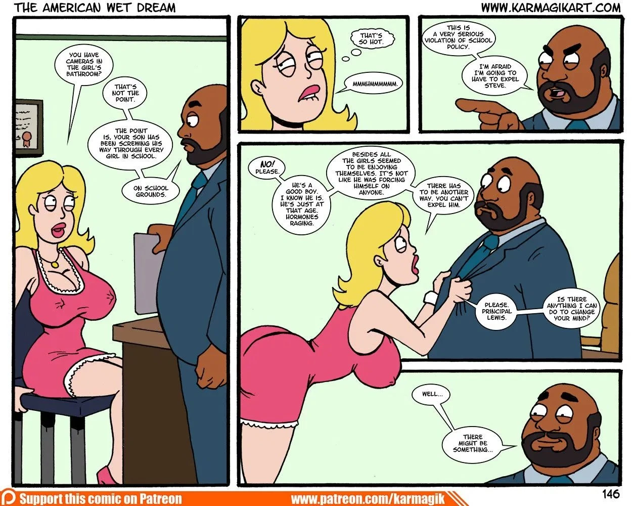 The American Wet Dream porn comic picture 146