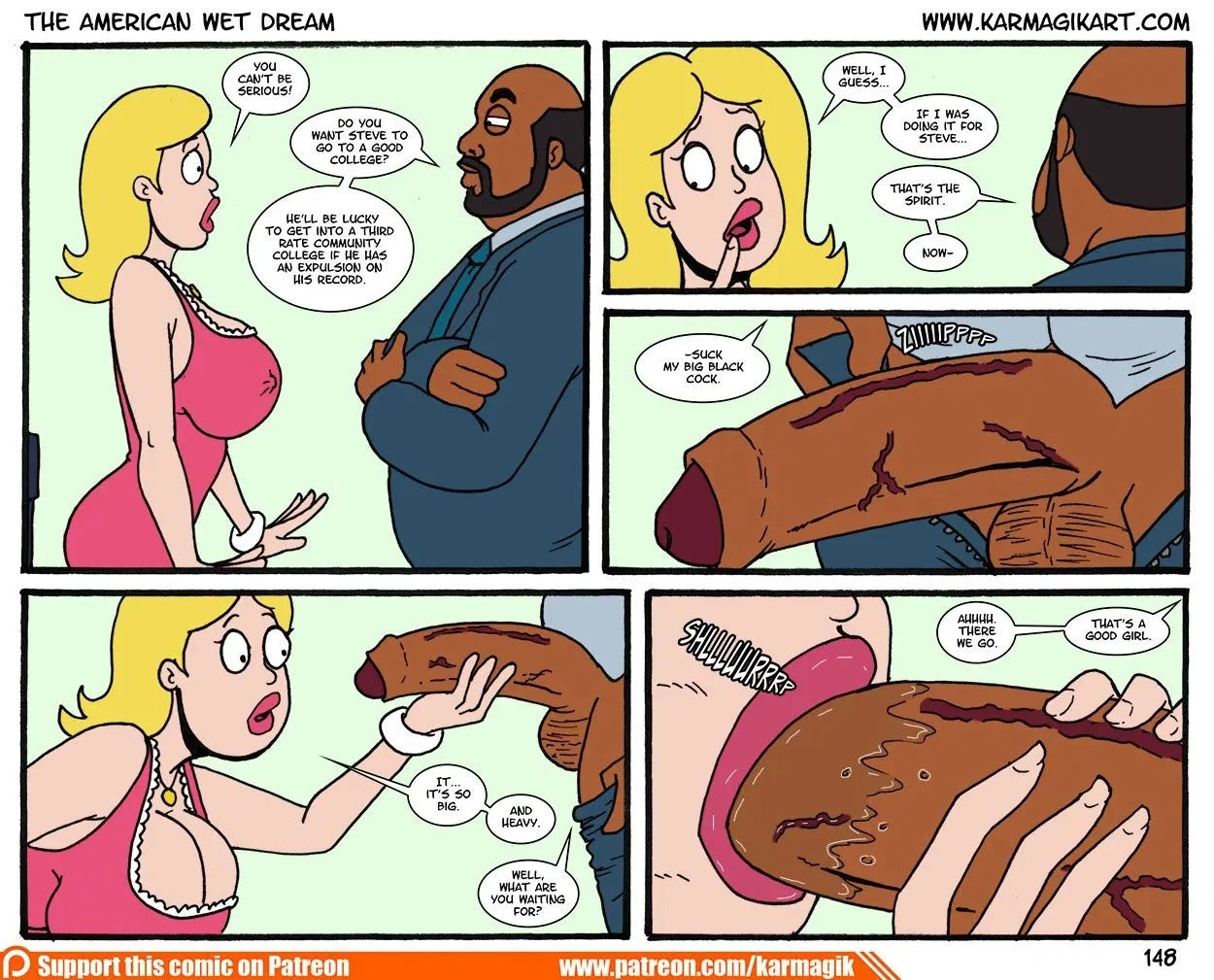 The American Wet Dream porn comic picture 148