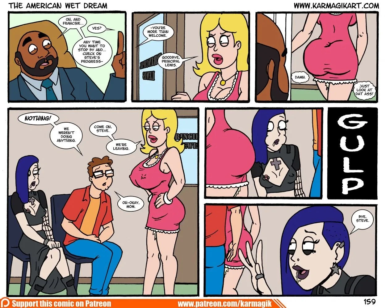 The American Wet Dream porn comic picture 159