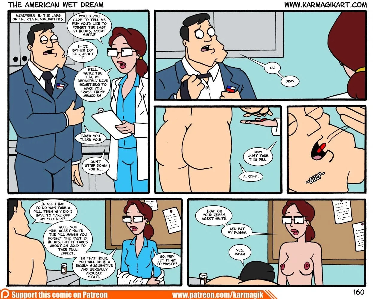 The American Wet Dream porn comic picture 160