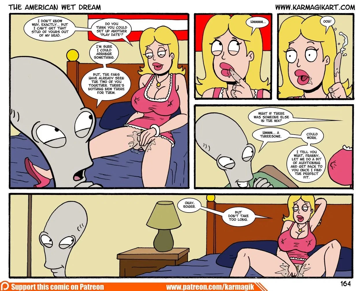 The American Wet Dream porn comic picture 164