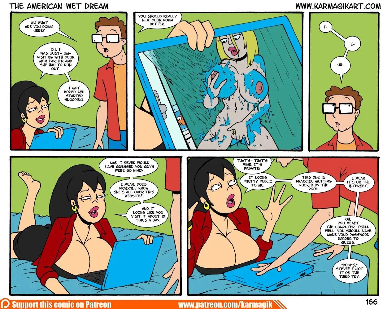 The American Wet Dream porn comic picture 166