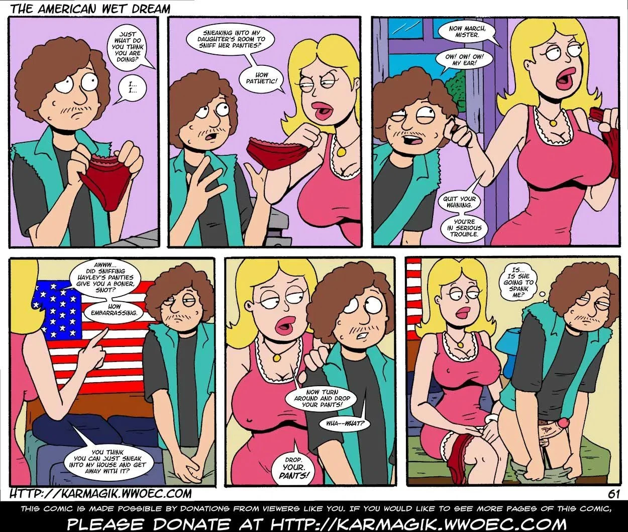 The American Wet Dream porn comic picture 61