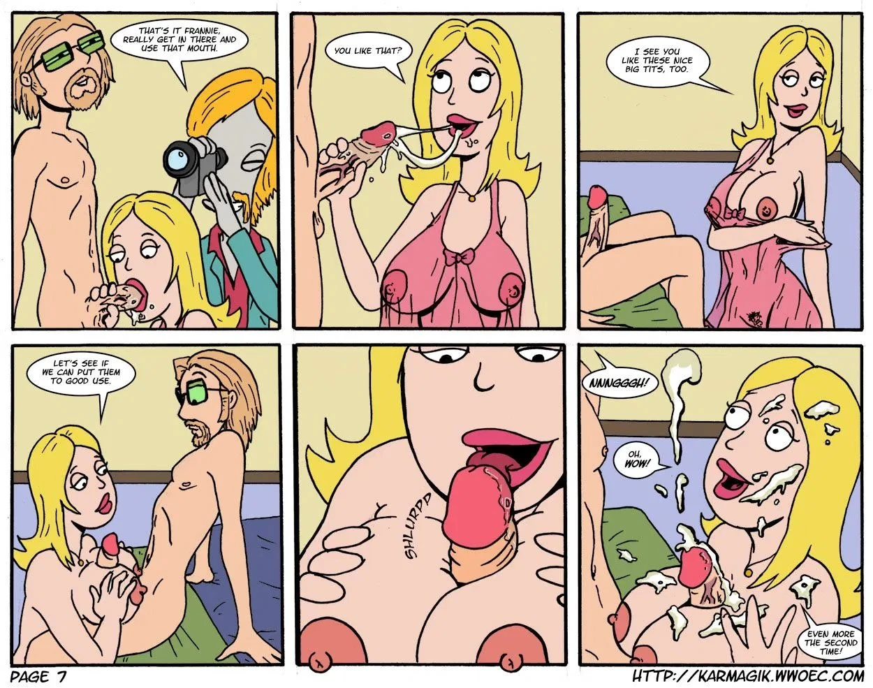 The American Wet Dream porn comic picture 7