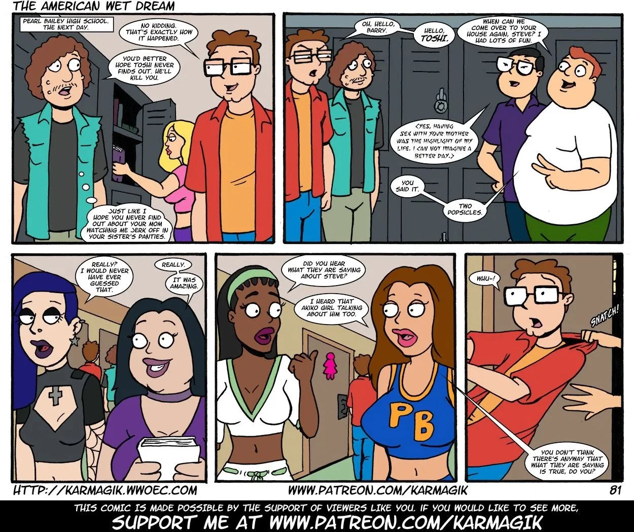 The American Wet Dream porn comic picture 81
