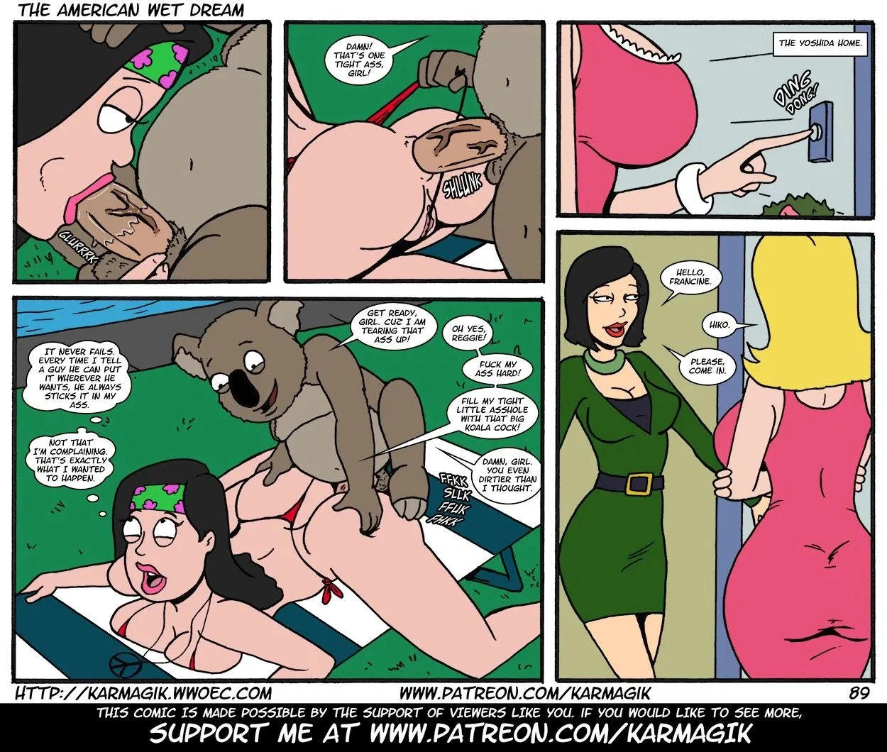 The American Wet Dream porn comic picture 89