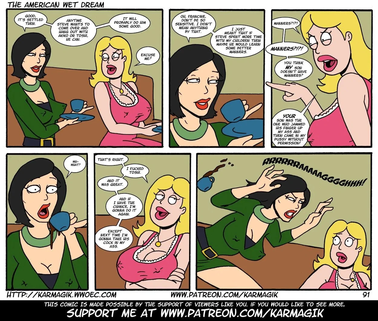 The American Wet Dream porn comic picture 91