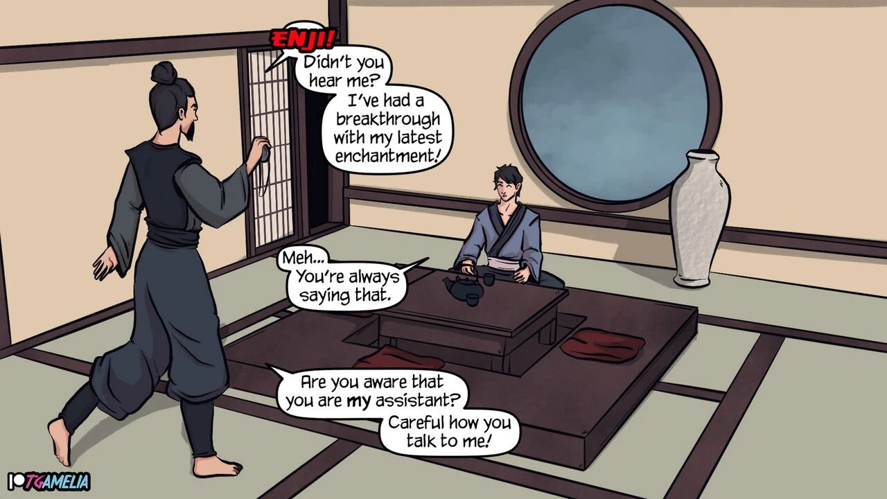 The Amulet Of Change porn comic picture 3