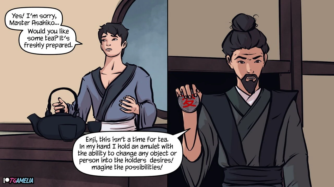 The Amulet Of Change porn comic picture 4