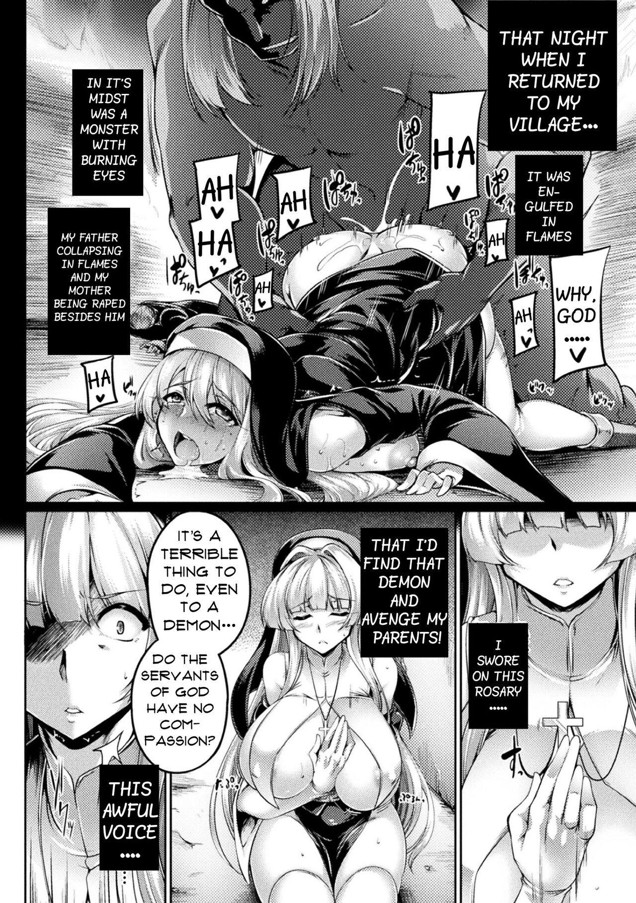 The Anal Humiliation of Sister Milia | Koujoku no Seishojo Millia ~Otou-sama, Okaa-sama, Watashi wa mou...~ porn comic picture 2