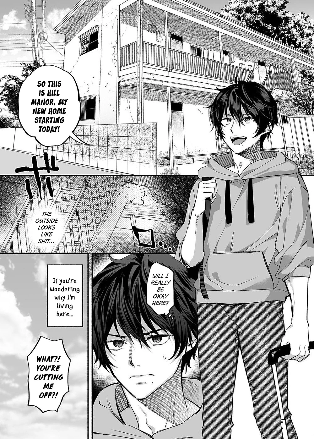 The Apartment in which the Ghost of Sodomy Lives | Danshoku Rei no Sumu Apart ~Nonke no Ore ga Mienai Nanika o Hamerarete Mesuiki nanka Suru Wakenai~ porn comic picture 2