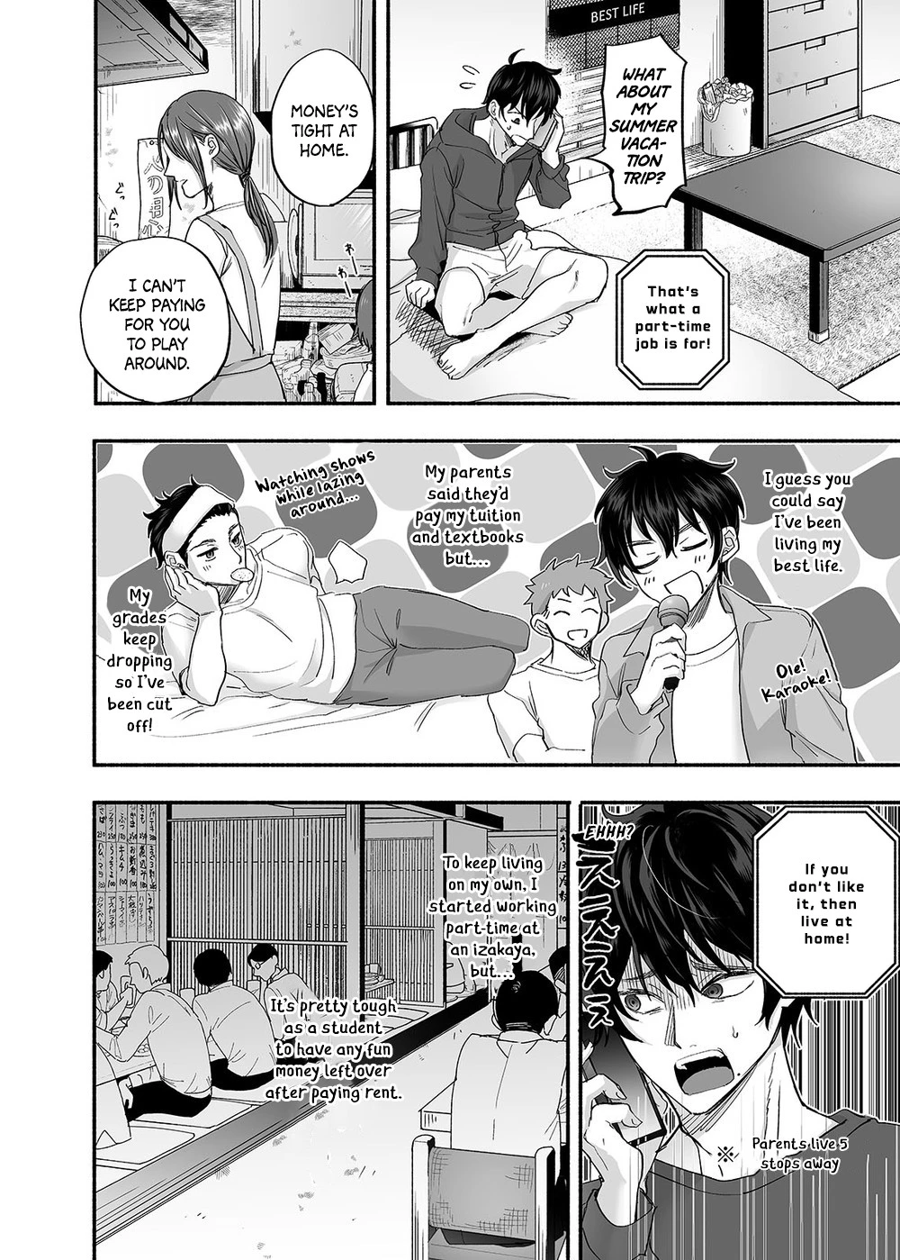 The Apartment in which the Ghost of Sodomy Lives | Danshoku Rei no Sumu Apart ~Nonke no Ore ga Mienai Nanika o Hamerarete Mesuiki nanka Suru Wakenai~ porn comic picture 3