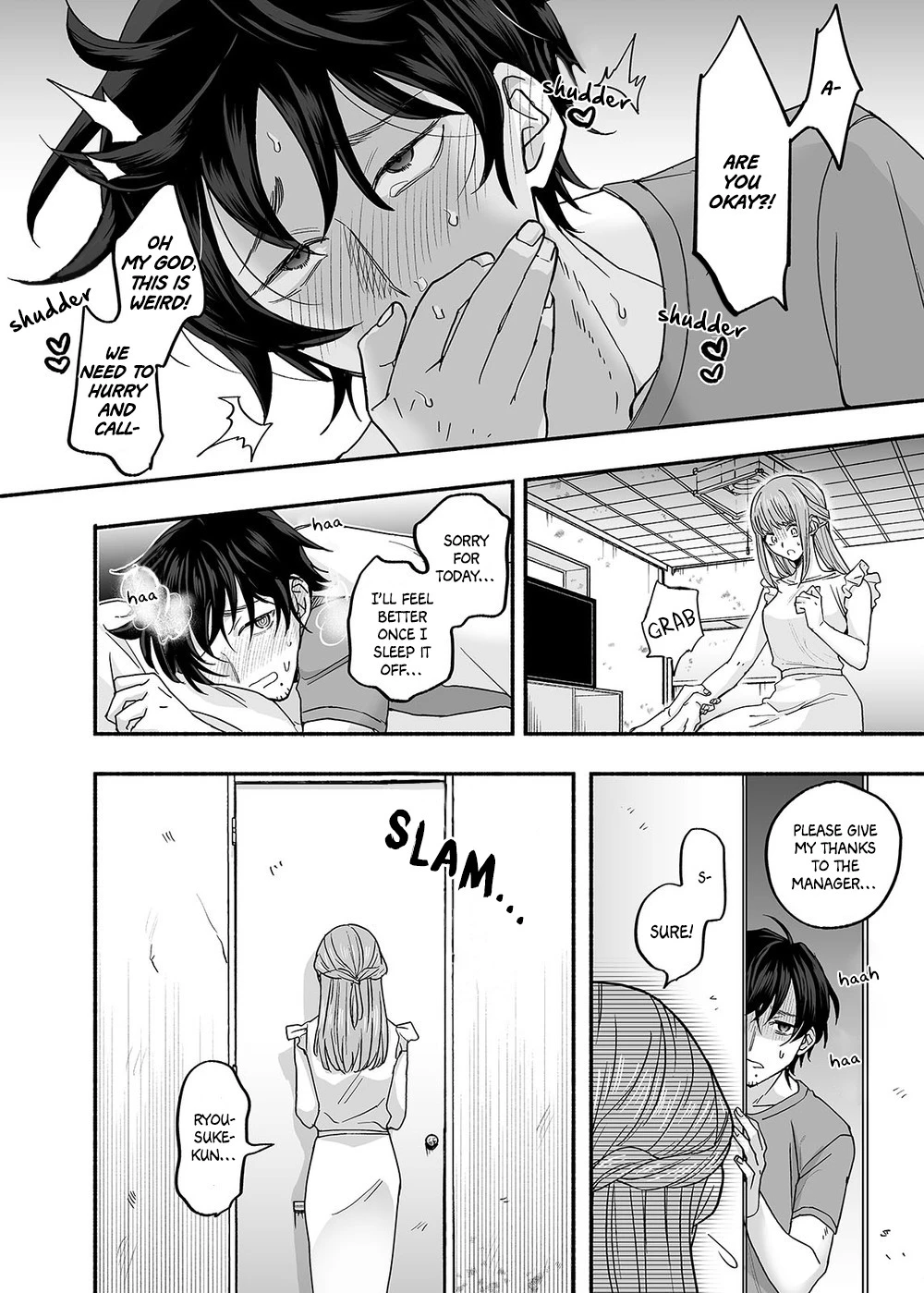 The Apartment in which the Ghost of Sodomy Lives | Danshoku Rei no Sumu Apart ~Nonke no Ore ga Mienai Nanika o Hamerarete Mesuiki nanka Suru Wakenai~ porn comic picture 41