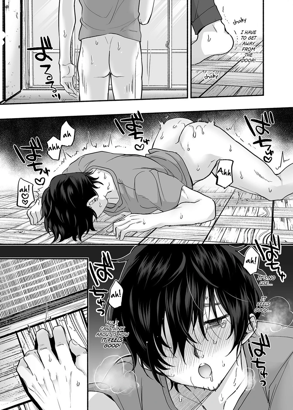 The Apartment in which the Ghost of Sodomy Lives | Danshoku Rei no Sumu Apart ~Nonke no Ore ga Mienai Nanika o Hamerarete Mesuiki nanka Suru Wakenai~ porn comic picture 42