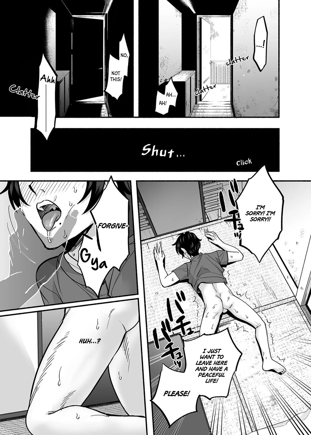 The Apartment in which the Ghost of Sodomy Lives | Danshoku Rei no Sumu Apart ~Nonke no Ore ga Mienai Nanika o Hamerarete Mesuiki nanka Suru Wakenai~ porn comic picture 46