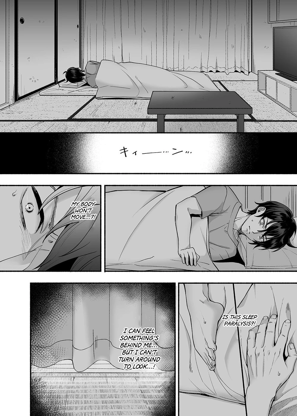 The Apartment in which the Ghost of Sodomy Lives | Danshoku Rei no Sumu Apart ~Nonke no Ore ga Mienai Nanika o Hamerarete Mesuiki nanka Suru Wakenai~ porn comic picture 7