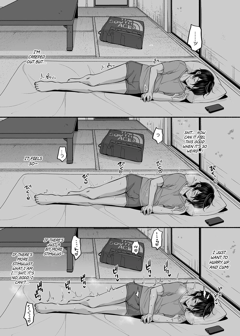 The Apartment in which the Ghost of Sodomy Lives | Danshoku Rei no Sumu Apart ~Nonke no Ore ga Mienai Nanika o Hamerarete Mesuiki nanka Suru Wakenai~ porn comic picture 9